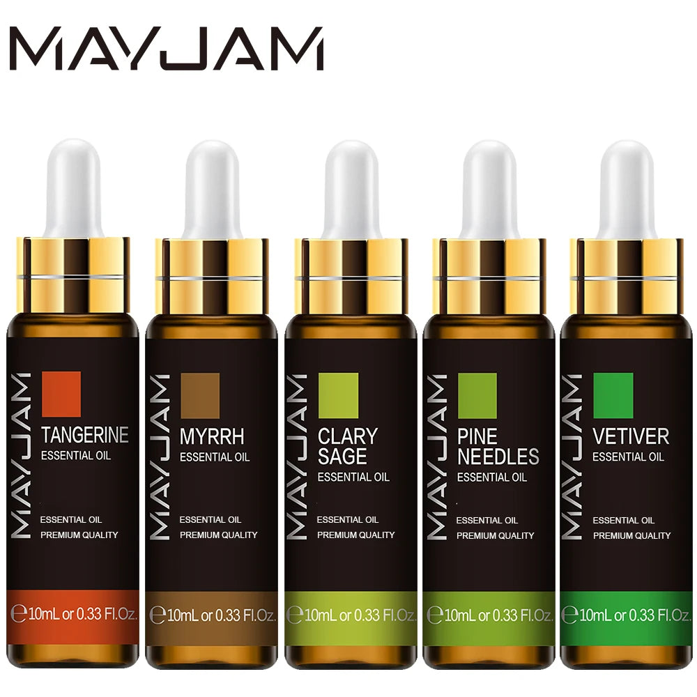 MAYJAM Essential Oils (5 bottles)
