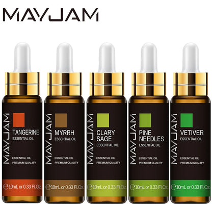 MAYJAM Essential Oils (5 bottles)