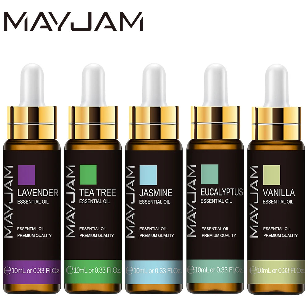 MAYJAM Essential Oils (5 bottles)