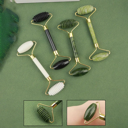 3-in-1 Jade Facial Roller Set