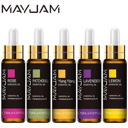 MAYJAM Essential Oils (5 bottles)