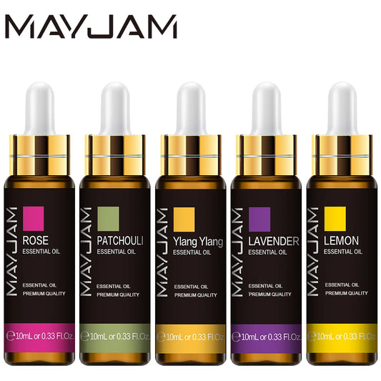 MAYJAM Essential Oils (5 bottles)