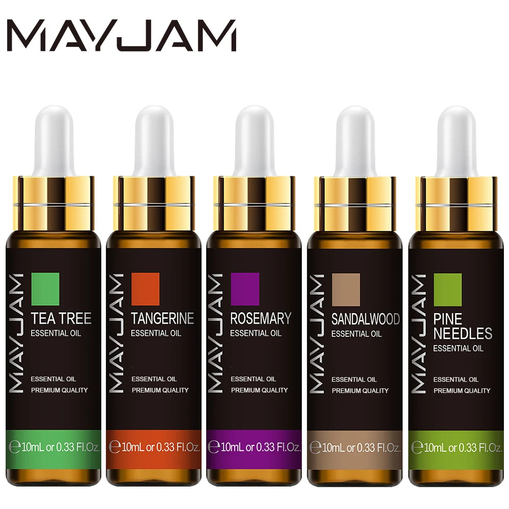 MAYJAM Essential Oils (5 bottles)